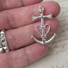 Pendentif Croix Camargue en