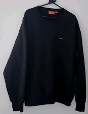 Sweat À Col Rond Supreme Small Box SS23 Taille XL Noir Avec Logo