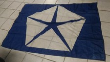  BANIERE BANDEROLE PUBLICITAIRE CHRYSLER FORMAT DRAPEAU 1.20M X 1.40M DECO 