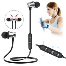 Casque Écouteur Bluetooth 4.2 Sans Fil Sport Magnétique avec Micro