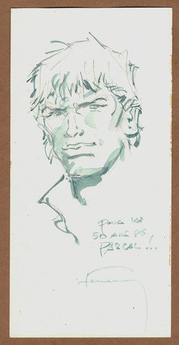 Hermann dessin original - , de