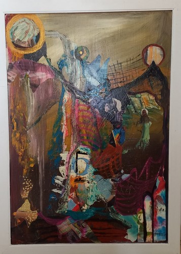 Tableau peinture acrylique - , sur