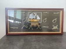 Ancien Tableau Vintage Noeuds