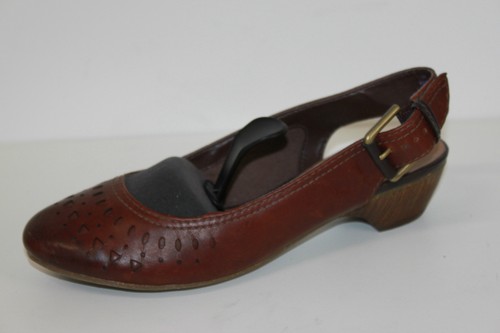 Escarpins sandales clarks cuir - escarpins,