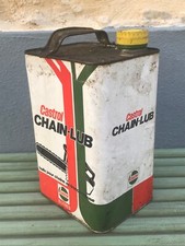 Ancien bidon d'huile "CASTROL"