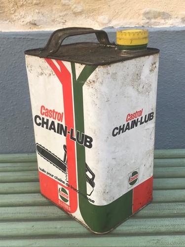 Ancien bidon huile castrol - ancien, "castrol"