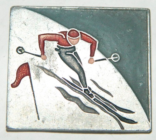 Insigne ski alu - de, en