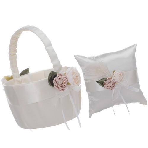 Coussin pour alliances - coussin, panier
