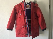 Boden Kids Boys Red Parka