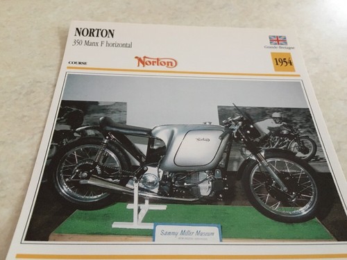 Carte moto norton 350 - carte,