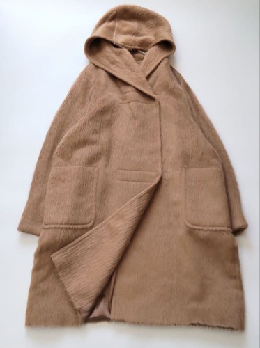 Manteau long capuche - à,