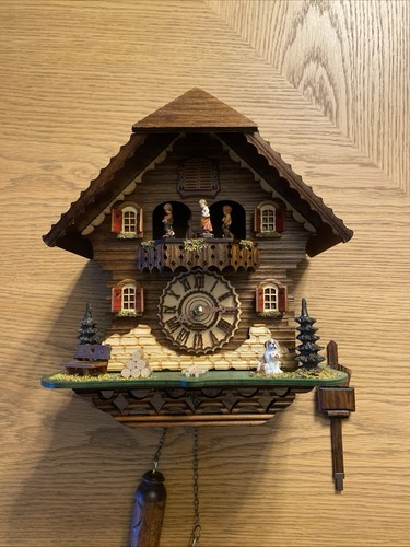 Horloge coucou chalet - horloge,