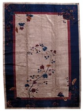 Tapis ancien chinois Art Déco