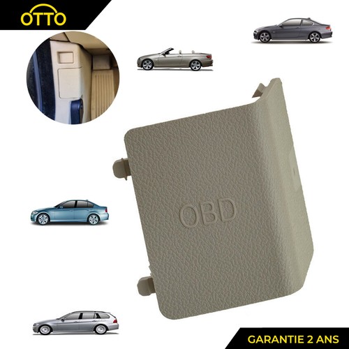 Cache prise obd - obd, beige