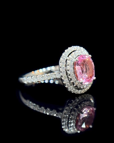 Bague vintage tourmaline - , rose