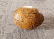 ANCIEN OEUF A REPRISER EN BOIS-OBJET DE COUTURE ANCIEN
