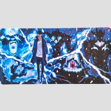 Tapis de souris Sung Jin-Woo – Ombres & Énergie Bleue