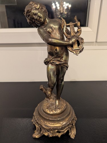 Grande statuette bronze - grande, et