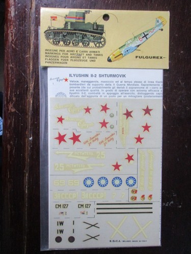 Vintage esci decal - esci,