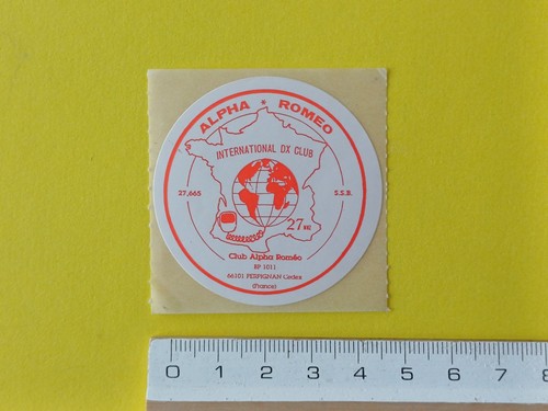 Petit autocollant radio - petit,