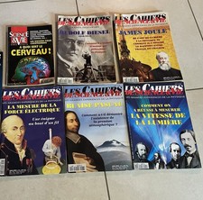 REVUES LES CAHIERS DE SCIENCE