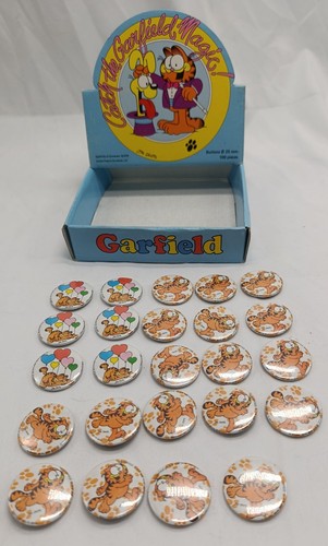 Lot badges pins garfield - lot,