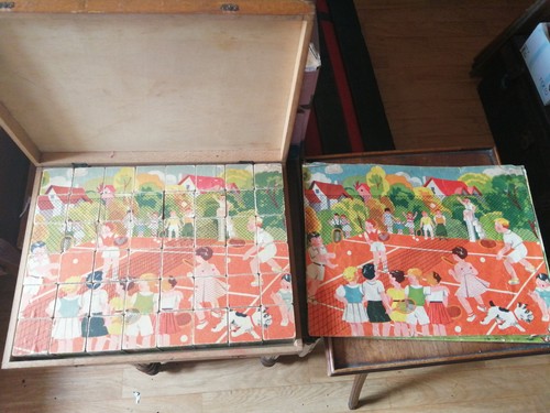 Ancienne grande boîte 48 - ancienne,
