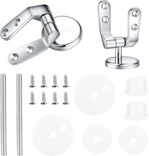 Charniere Abattant WC, Kit Fixations Remplacement pour WC Abattant, Charnière 
