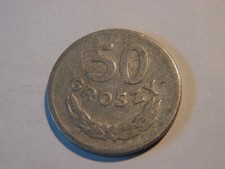 POLOGNE. 50 GROSZY  1965.