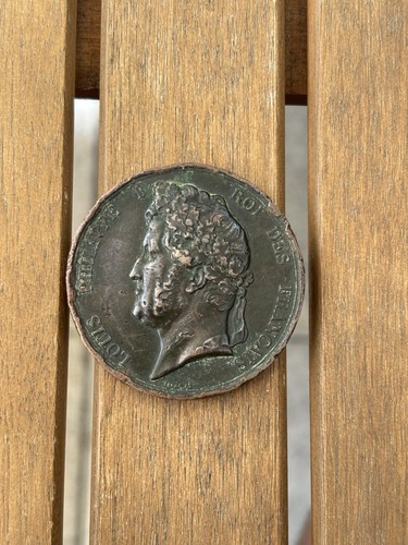Rare médaille louis - médaille, louis-philippe