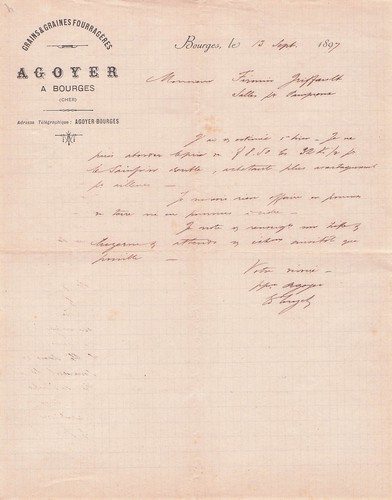 Bourges grainetier agoyer - 18,