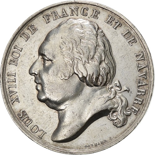 France jeton louis xviii - louis,