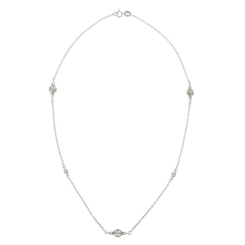 925 argent zircone rond - 925,
