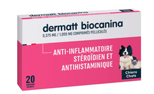 BIOCANINA DERMATT BOITE DE 20 COMPRIMÉS DÉMANGEAISONS CHIENS & CHATS