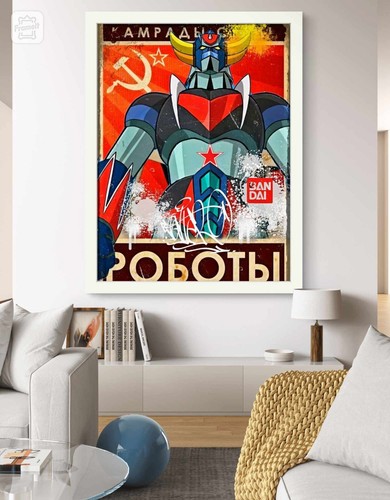 Goldorak pop art sur - goldorak,