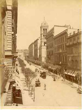 Italie, Roma, via nazionale