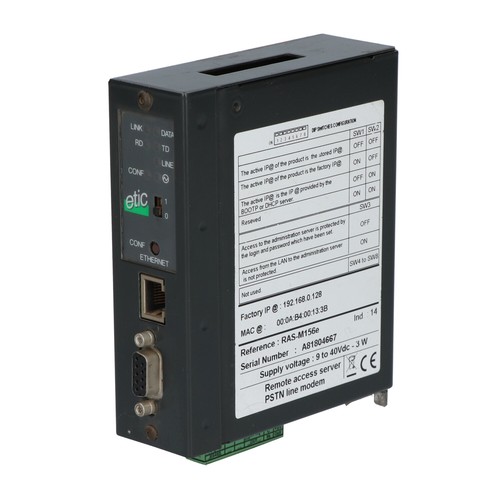 Etic ras m156e remote - ras-m156e, access