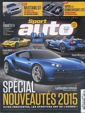 SPORT AUTO n°634 11/2014 LAMBORGHINI ASTERION FERRARI 458A FERRARI F60 AMERICA