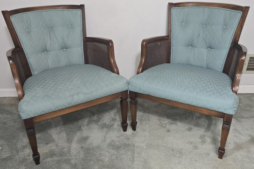 Pair elegant blue - of,