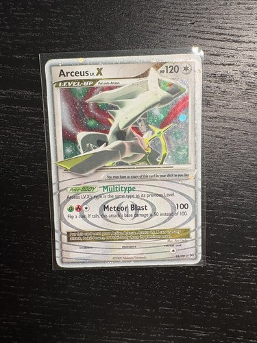 Arceus lvl holo rare - arceus,