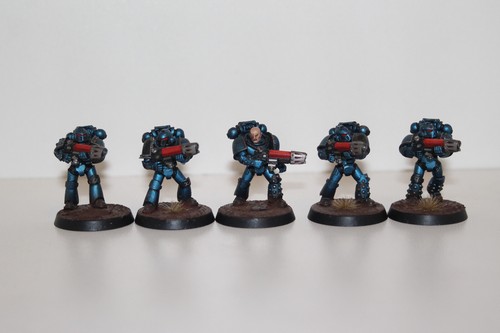 Space marines plasma - x5,
