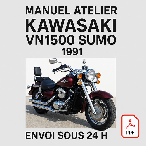 Manuel atelier kawasaki vn1500 - manuel,