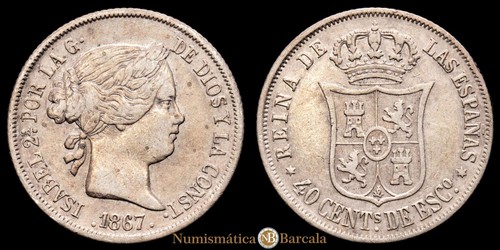 Isabel céntimos de - 40,