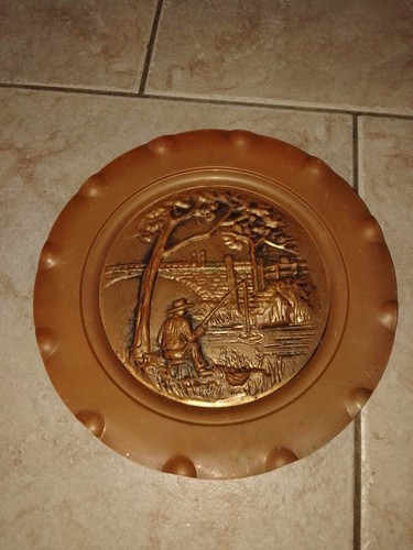 Assiette cuivre - en,