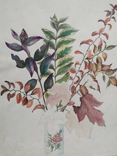 FLEURS Vase Bouquet DESSIN