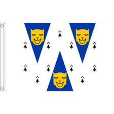 DRAPEAU COMTÉ DE SHROPSHIRE