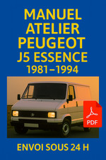 Manuel Atelier Peugeot J5