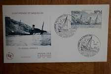 SPM/SAINT PIERRE ET MIQUELON FDC 2003 -WRECKAGE OF THE 'AFRICA' TRAWLER
