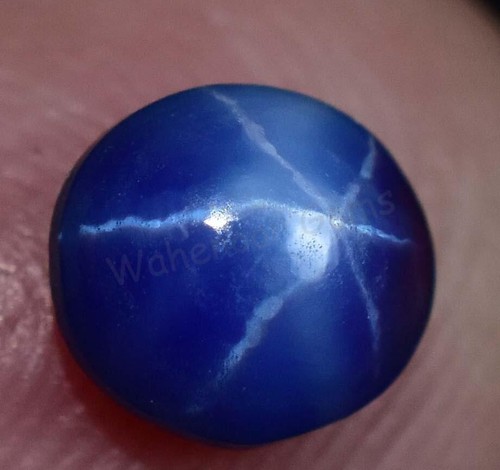 Saphir étoile bleu - Étoile,