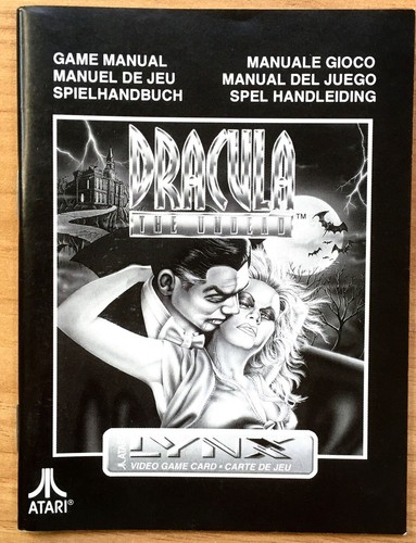 Dracula the undead - dracula, notice